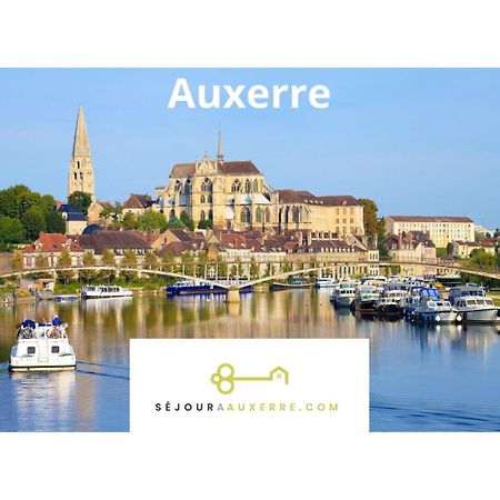Le Repere Des Sommeliers - Sejour A Auxerre Apartman Kültér fotó