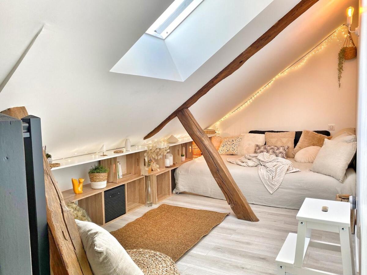 Le Repere Des Sommeliers - Sejour A Auxerre Apartman Kültér fotó