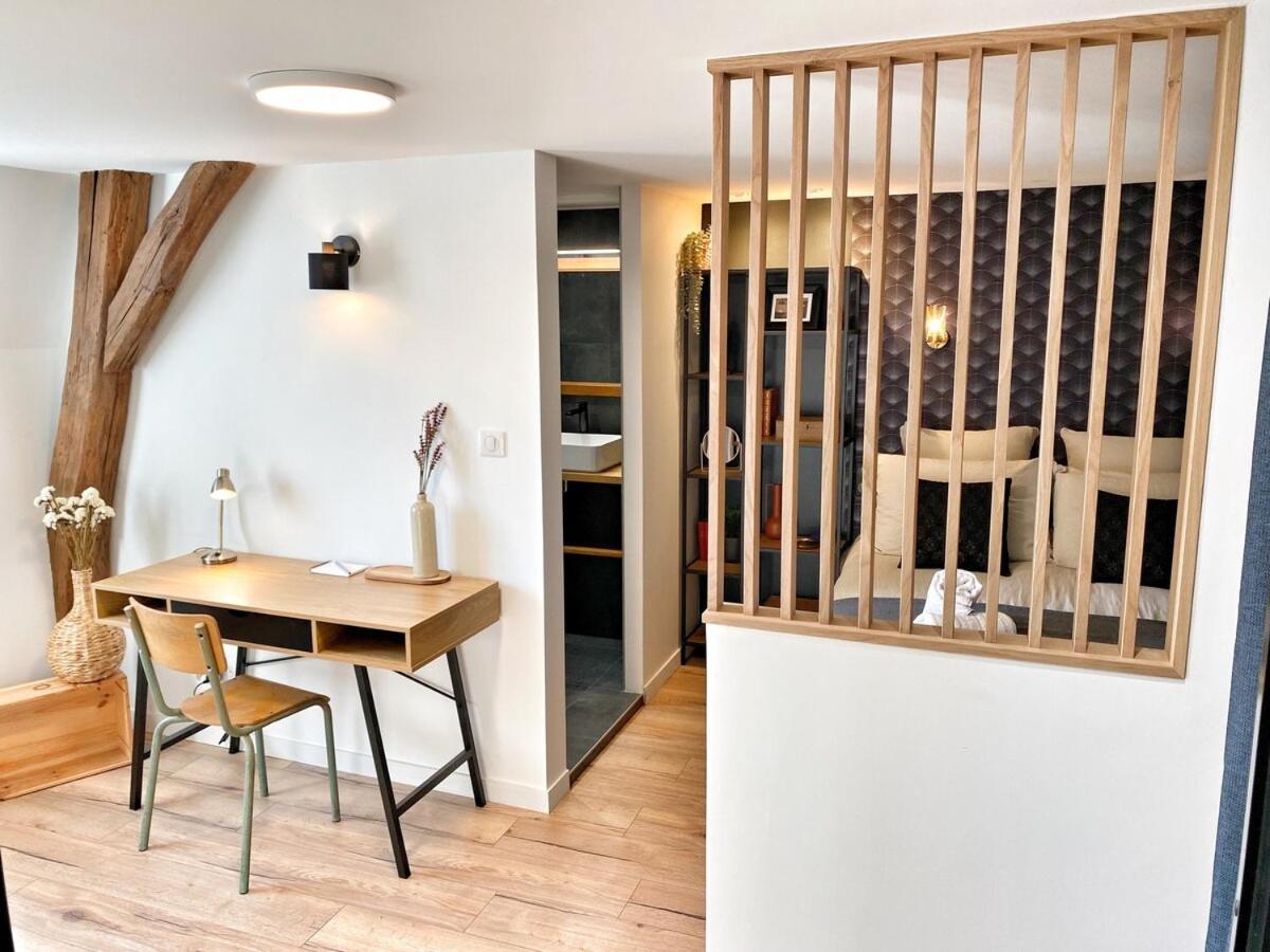 Le Repere Des Sommeliers - Sejour A Auxerre Apartman Kültér fotó